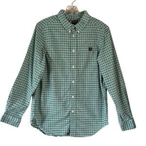 Chaps Boys Plaid Oxford Shirt